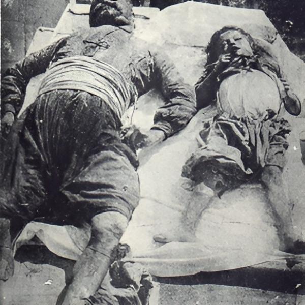 Turkish atrocities, Smyrna 1922. 